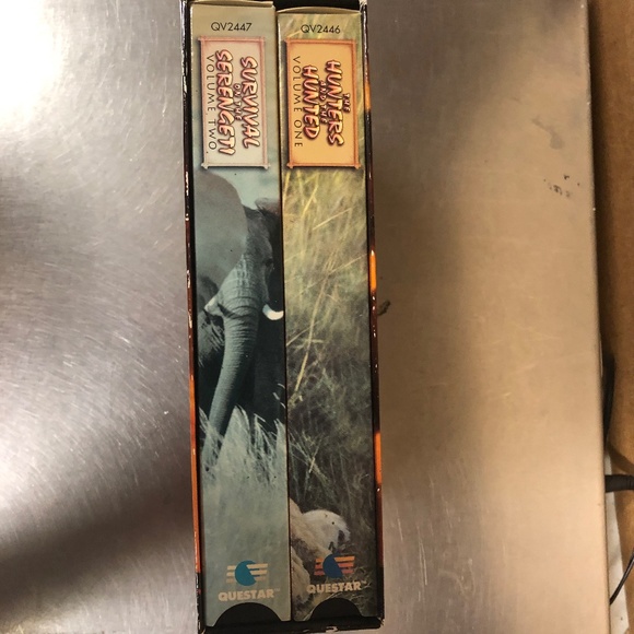 Untamed Africa VHS Video Tapes, Life in the Animal Kingdom Library Set of 2 NEW - Picture 3 of 8